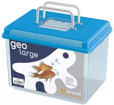Ferplast пластиковая переноска-террариум для рыб и грызунов Geo Large (с крышкой) (6 л.)