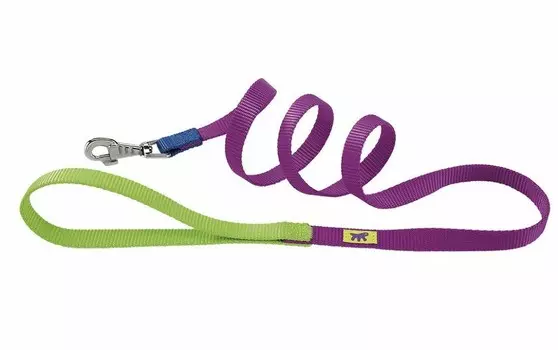 Ferplast поводок нейлоновый Club G10/120 (Фиалковый)