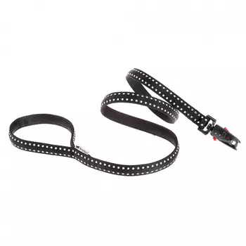 Ferplast поводок нейлоновый Cricket Matic G25/120 (25mm *120sm, Черный)