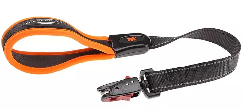 Ferplast поводок нейлоновый Ergofluo Matic GM25/55 (Оранжевый)