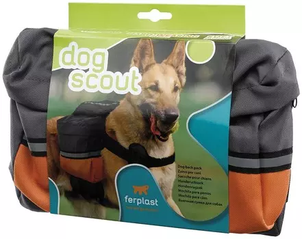 Ferplast Вьючная сумка для собак (А:44-85см - В:65-108см, С:65-108см - L 30см)