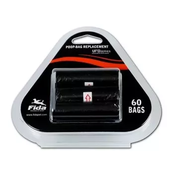 Fida запасные мешочки для рулетки под отходы для собак (3*20 шт.)