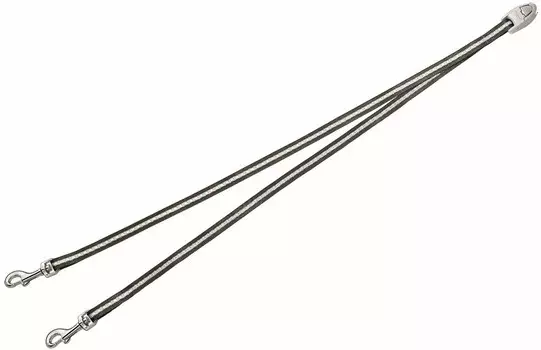 Flexi Vario Сворка Duo Belt (S, Антрацит)