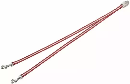 Flexi Vario Сворка Duo Belt (S, Красный)