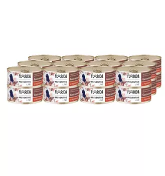 Florida Preventive Line Gastrointestinal консервы для кошек при расстройствах пищеварения (Перепёлка, 100 г. упаковка 24 шт)