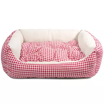 Гамма Лежанка "Кантри" (52 х 45 х 17 см., Красный)