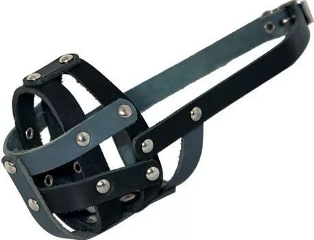 Гамма намордник кожаный №0