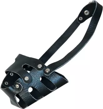 Гамма намордник кожаный цельнокройный №3