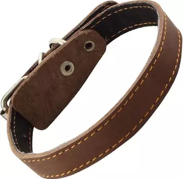 Гамма ошейник кожаный двойной (20мм*440мм)