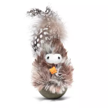 GiGwi Catch & Scratch Eco игрушка для кошек птичка со звуковым чипом (12 см.)