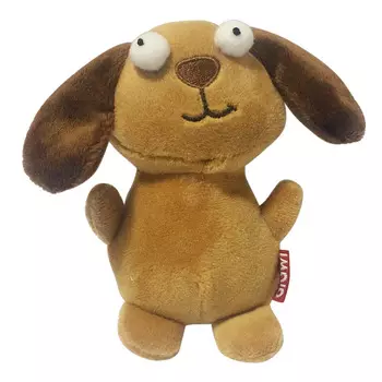 GiGwi Plush Friendz игрушка для собак собака с пищалкой (15 см.)