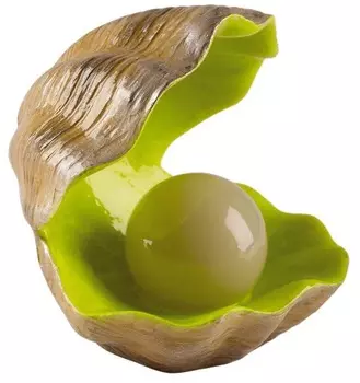 GloFish Раковина-жемчужница-декорация с GLO-эффектом (7,6 х 8 х 8 см.)