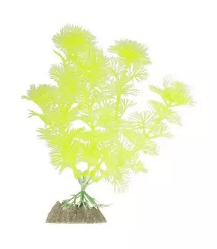 GloFish Растение для аквариума (M, Желтый)