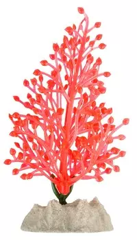GloFish Растение для аквариума (S, Оранжевый)