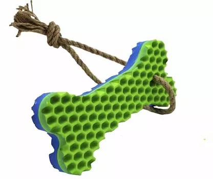 GoSi игрушка-массажер для десен "Кость двойная" для собак (18 см.)