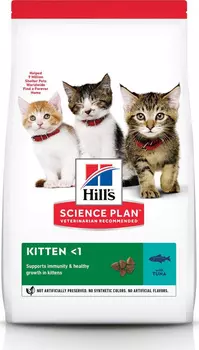 Hill's Science Plan Healthy Development корм для котят до 12 месяцев (Тунец, 300 г.)