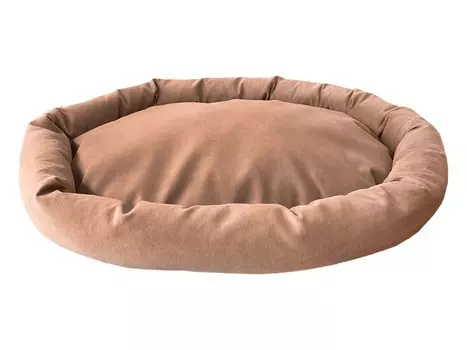 HOMEPET Caramel лежанка овальная (60 х 45 х 10 см.)