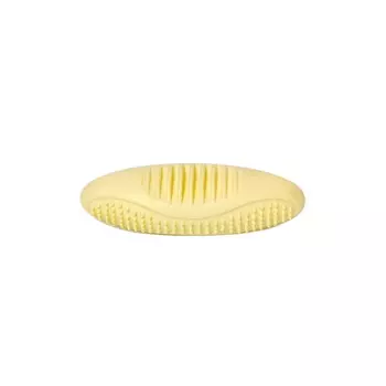 HOMEPET Dental игрушка для собак регби (12 см., Желтая)