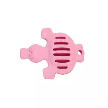 HOMEPET Dental игрушка для собак утка (13,5 см., Розовая)