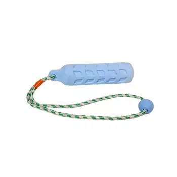 HOMEPET Foam Puppy игрушка для собак грейфер с канатом (17,5 х 4 см., Голубой)