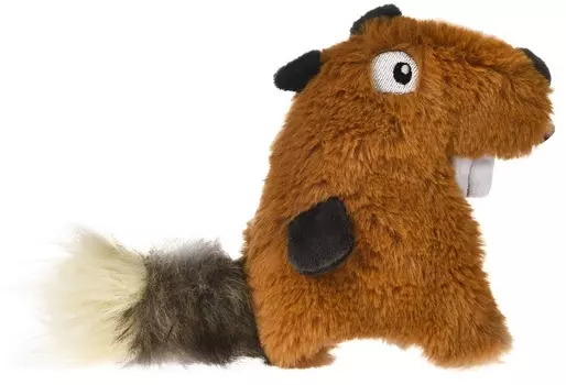 HOMEPET игрушка для собак белка с пищалкой (20 х 16,5 см.)