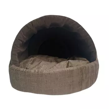 HOMEPET Indigo домик эстрада (38 х 35 х 27 см., Шоколадный)