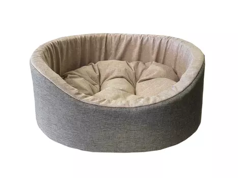 HOMEPET Melange лежанка (43 х 38 х 15 см., Коричнево-розовая)