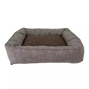 HOMEPET Wool лежанка (50 х 45 х 15 см., Коричневая)
