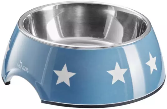 Hunter миска для собак меламиновая Aarhus (160 мл., Голубой)