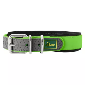 Hunter ошейник биотановый Convenience Comfort мягкая горловина (22-30 см., Зеленый)