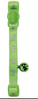 Hunter ошейник Smart Neon для кошек (Зелёный)