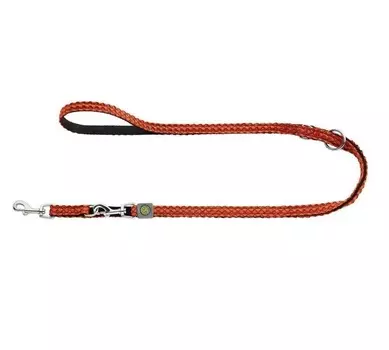 Hunter поводок-перестежка нейлоновый Hilo (25/200 мм., Оранжевый)