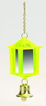 I.P.T.S. фонарик зеркальный с колокольчиком для птиц