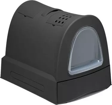 Imac Zuma туалет для кошек закрытый (Антрацит)
