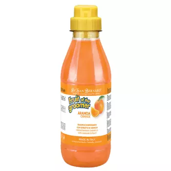 ISB Fruit of the Grommer Orange Шампунь для слабой выпадающей шерсти с силиконом (500 мл.)