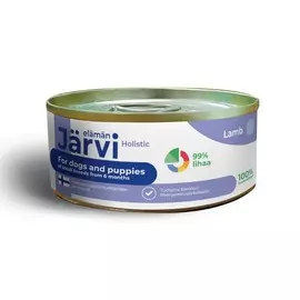 Jarvi полнорационные консервы для щенков и собак малых пород (Ягненок, 100 г.)