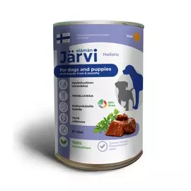 Jarvi полнорационные консервы для щенков и собак всех пород (Телятина, 400 г.)