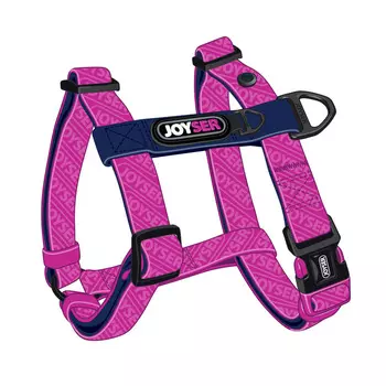 Joyser шлейка Walk Base Step-in Harness для собак (S, Розовый)