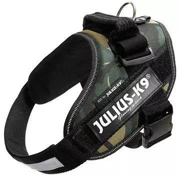 JULIUS-K9 шлейка для собак IDC-Powerharness 0 (14-25 кг) (58-76 см., Камуфляж)