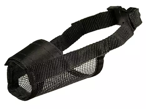 Каскад намордник нейлон сетчатый регулируемый (S)