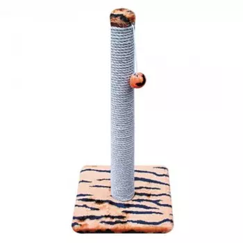 Когтеточка Гамма для кошек длинная с игрушкой (36 х 36 х 76 см.)