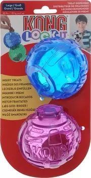 Kong игрушка Lock-It мячи для лакомств для собак (2 шт.) (26 см.)