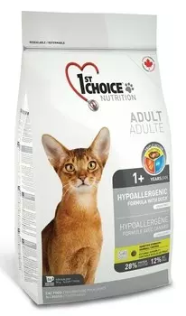 Корм для кошек 1st Choice с уткой 2.72 кг