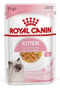 Корм для котят Royal Canin Instinctive мясное ассорти 85 г (кусочки в желе)