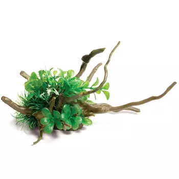 Laguna грот коряга с растениями (M)