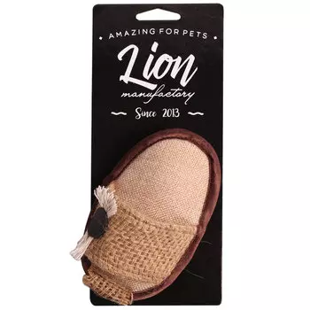 Lion игрушка "Тапок" для собак (13 см.)