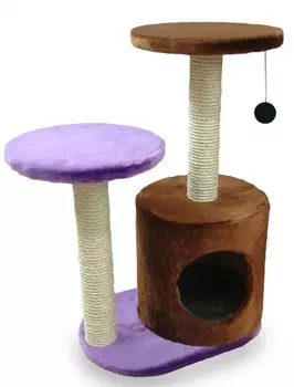 Lion Когтеточка комплекс LMK145 (45 х 30 х 70 см.)