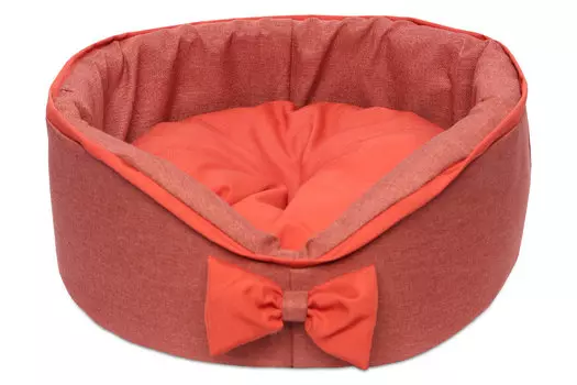 Lion Лежанка "Соня" LM4060-202c круглая, с бортами (41 х 41 х 16 см.)