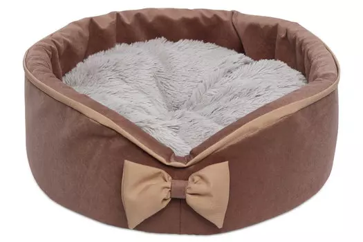 Lion Лежанка "Соня" LM4060-208a круглая, с бортами (41 х 41 х 16 см.)