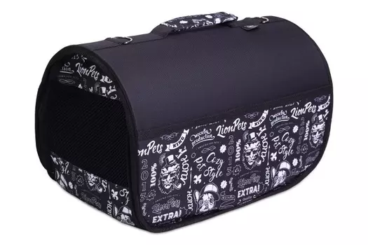 Lion Сумка-переноска "Lux" LM5295 (42 х 26 х 26 см., Черный)